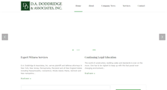 Desktop Screenshot of dadoddridge.com